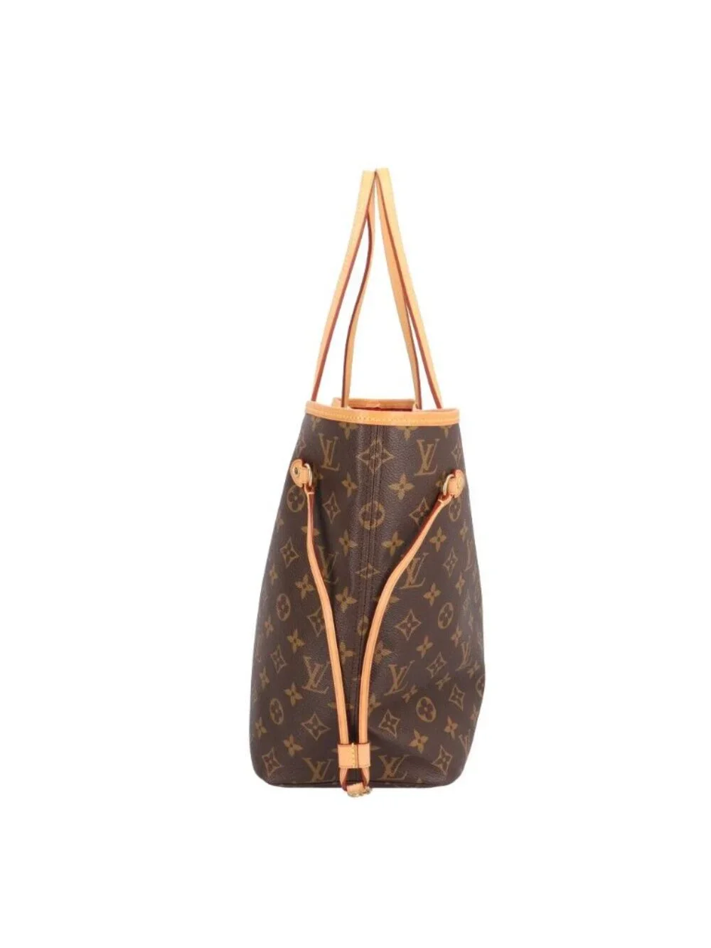 Louis Vuitton Neverfull MM Monogram Tote Canvas Brown